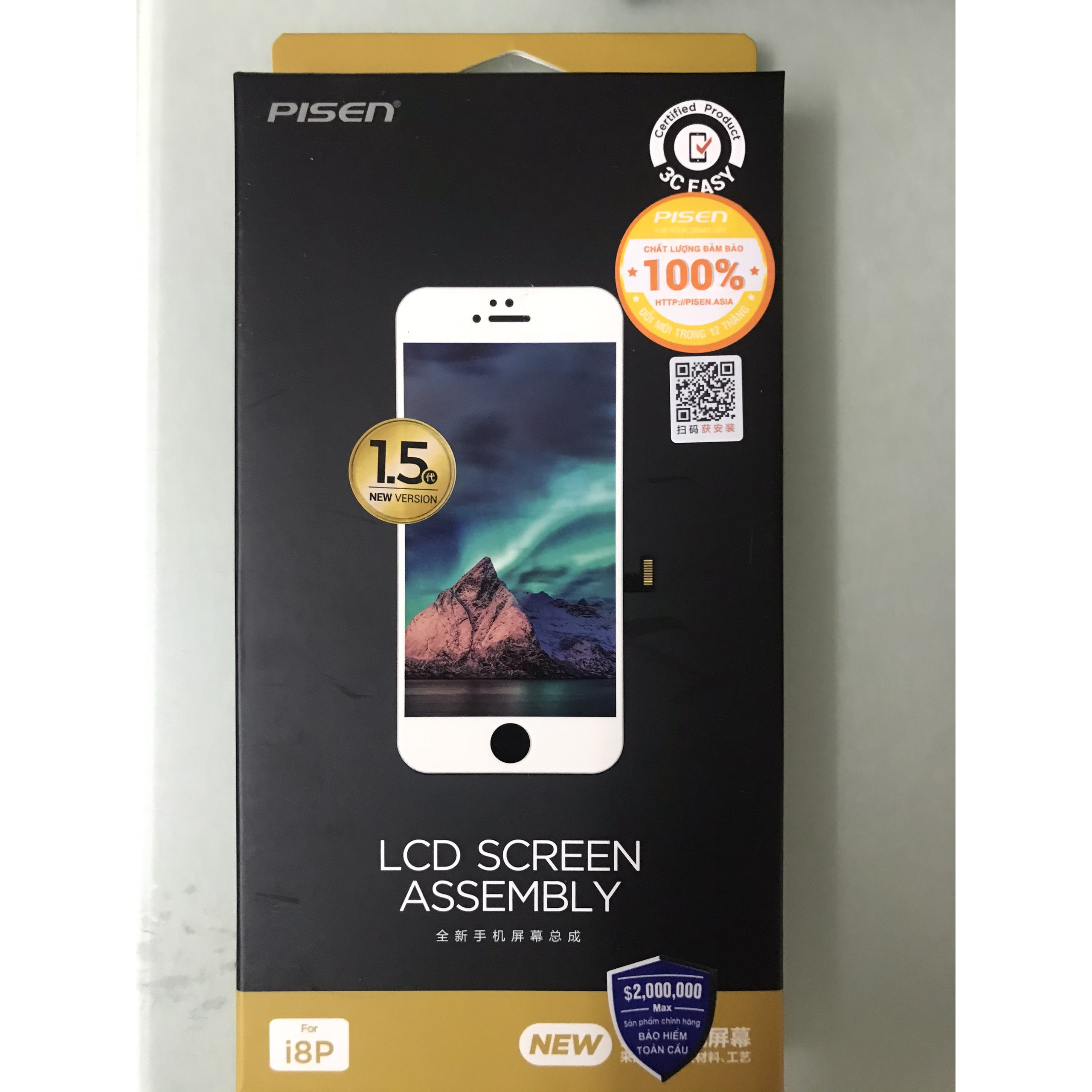 Màn hình LCD Pisen TC-FOG -I8Plus ( Version 1.5 Iphone 8Plus ) _ Hàng chính hãng