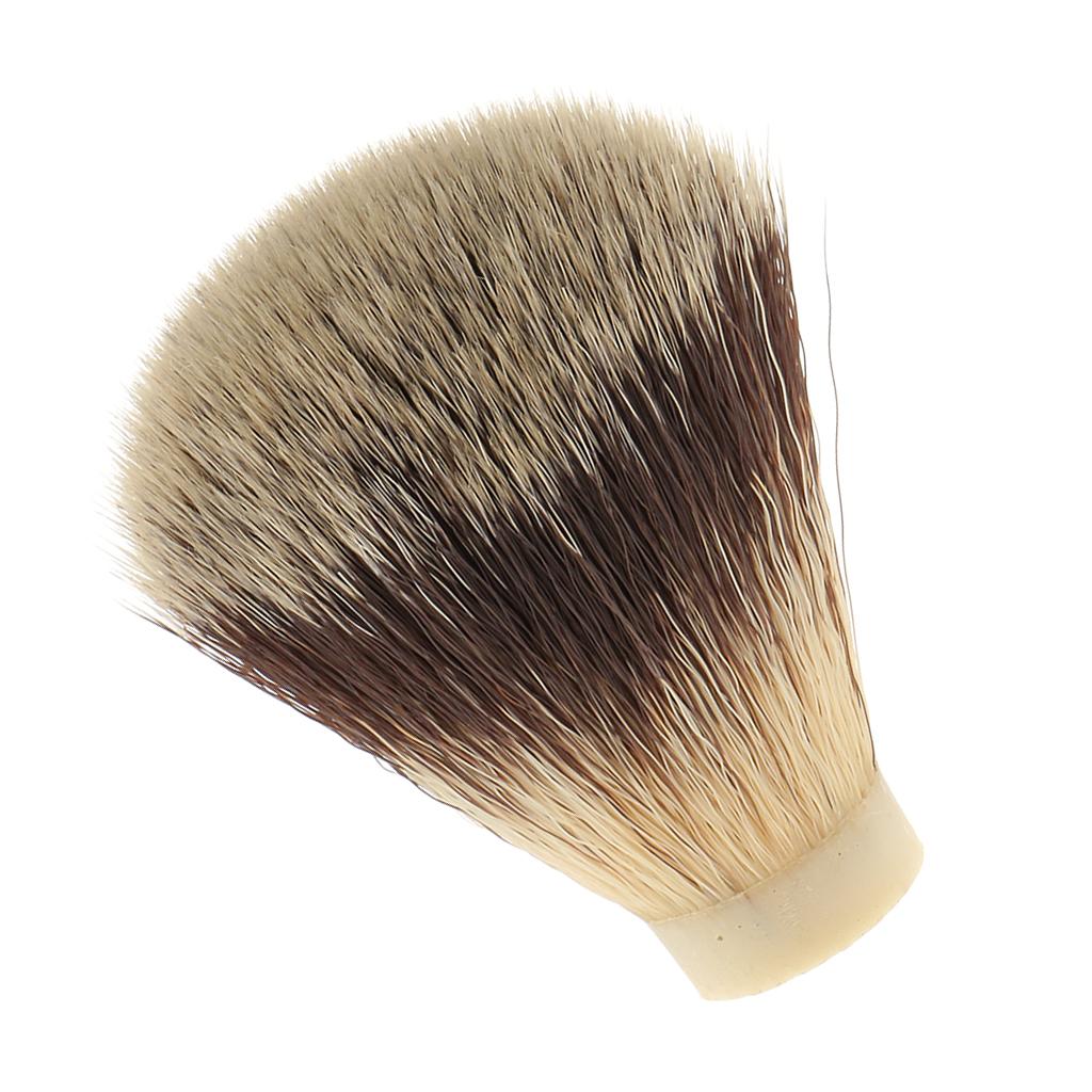 Soft Fluffy Nylon Shaving Brush Shave Replacement Knot For Men Salon Barber Hair Ramoval Cutting Dust Cleansing