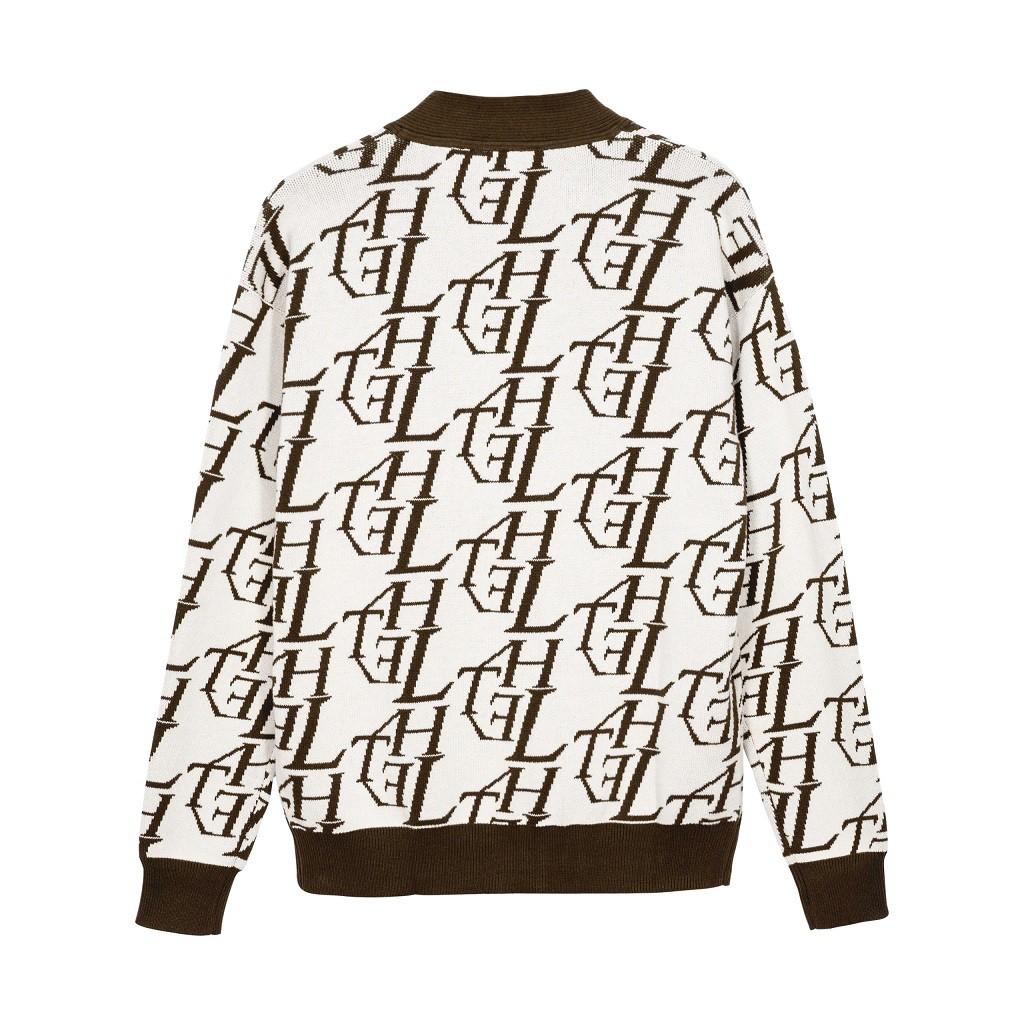 THELSTUDIOS - Áo Cardigan họa tiết Monogram