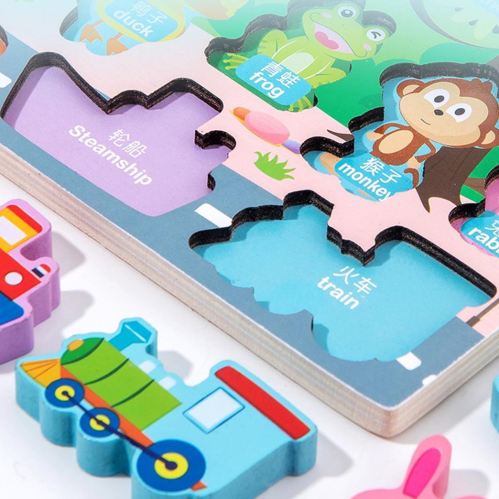Bộ đồ chơi học tập cho bé bảng ghép hình và số bằng gỗ kèm câu cá nam châm 36 chi tiết 9650
