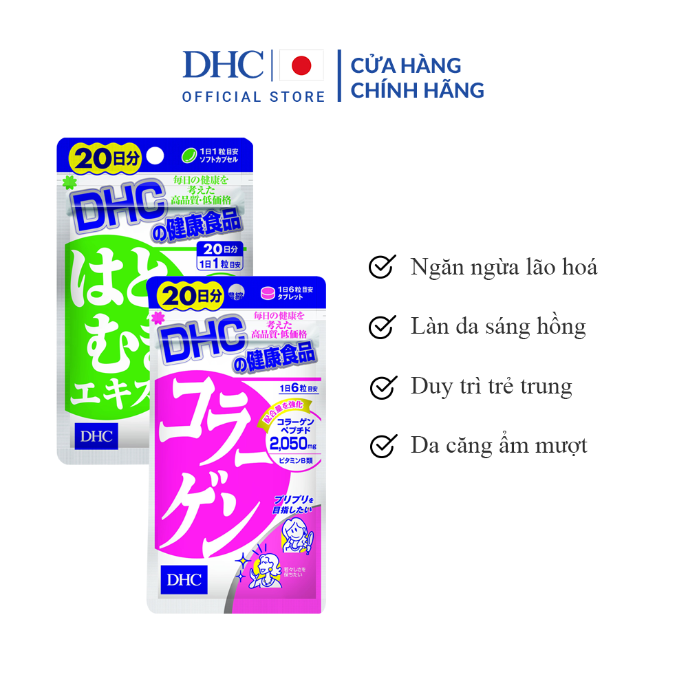 Combo Viên uống Chống Lão Hoá Da