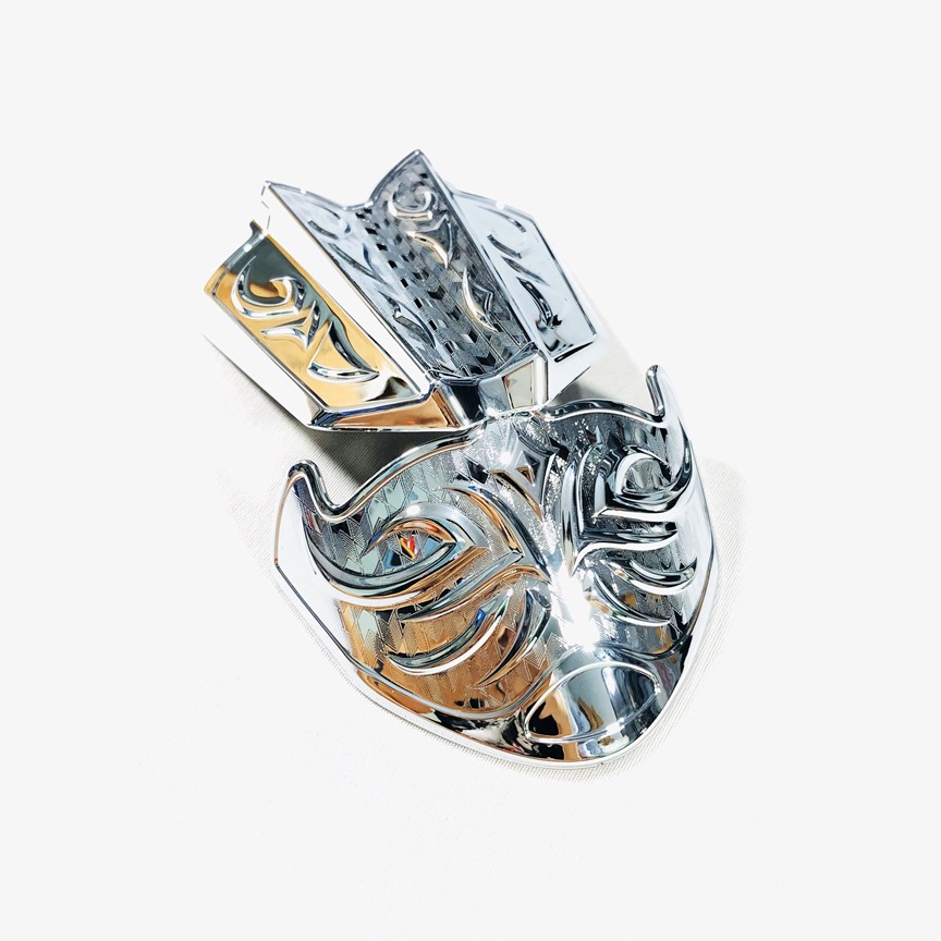 Ốp mỏ dè xe trước sau Vario 2018 mạ niken