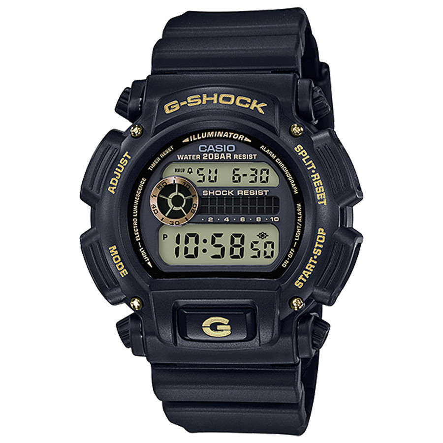 Đồng hồ nam dây nhựa Casio G-Shock chính hãng Anh Khuê DW-9052GBX-1A9DR