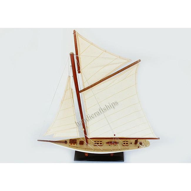 Mô hình thuyền buồm gỗ Columbia Thân 50cm