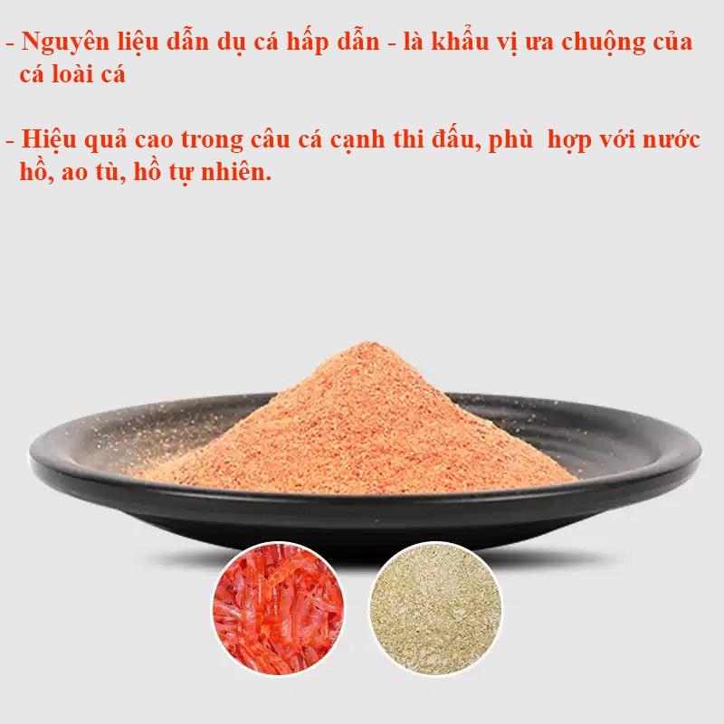 Mồi Tôm Nam Cực HUA,Mồi Chuyên Dụng Đánh Rô Phi MH-63