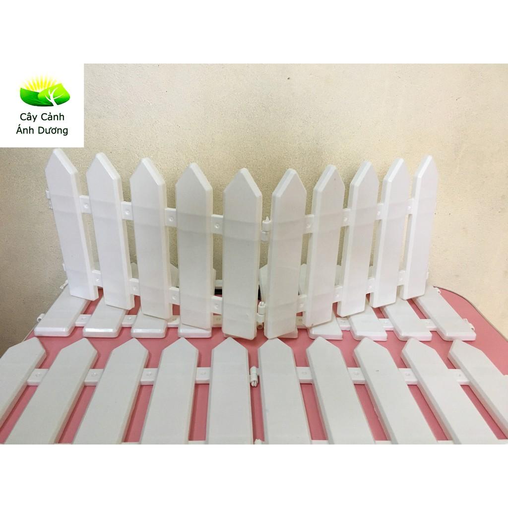 1,5m Hàng rào lắp ghép cao 20cm (6 tấm x 26cm)