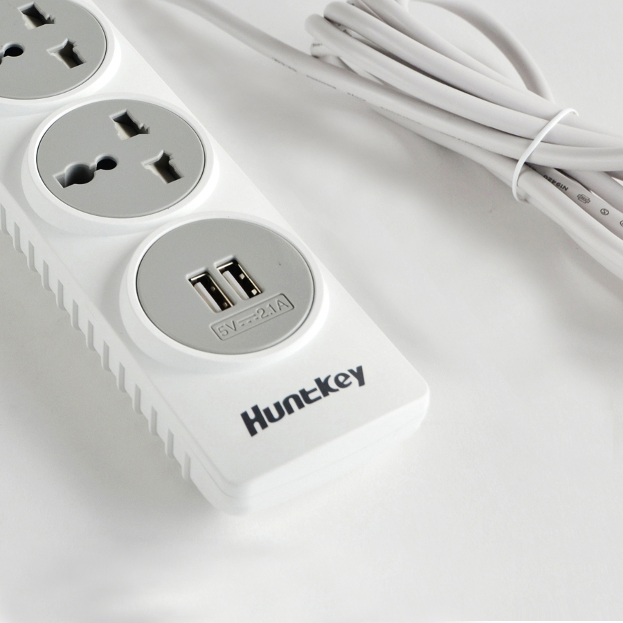 Ổ cắm điện đa năng chống sét HUNTKEY SZN-507