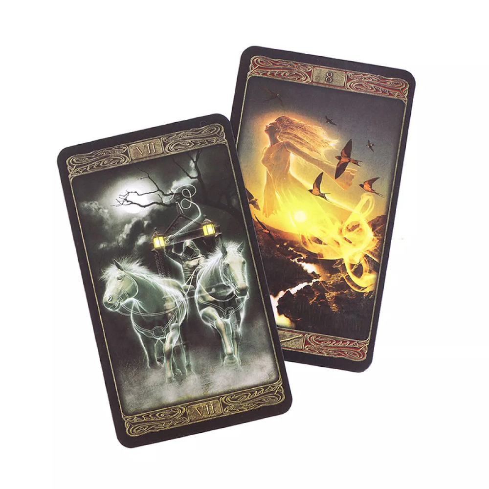Bài Tarot Ghost Tarot Giá Rẻ Tặng File Tiếng Anh Và Đá Thanh Tẩy