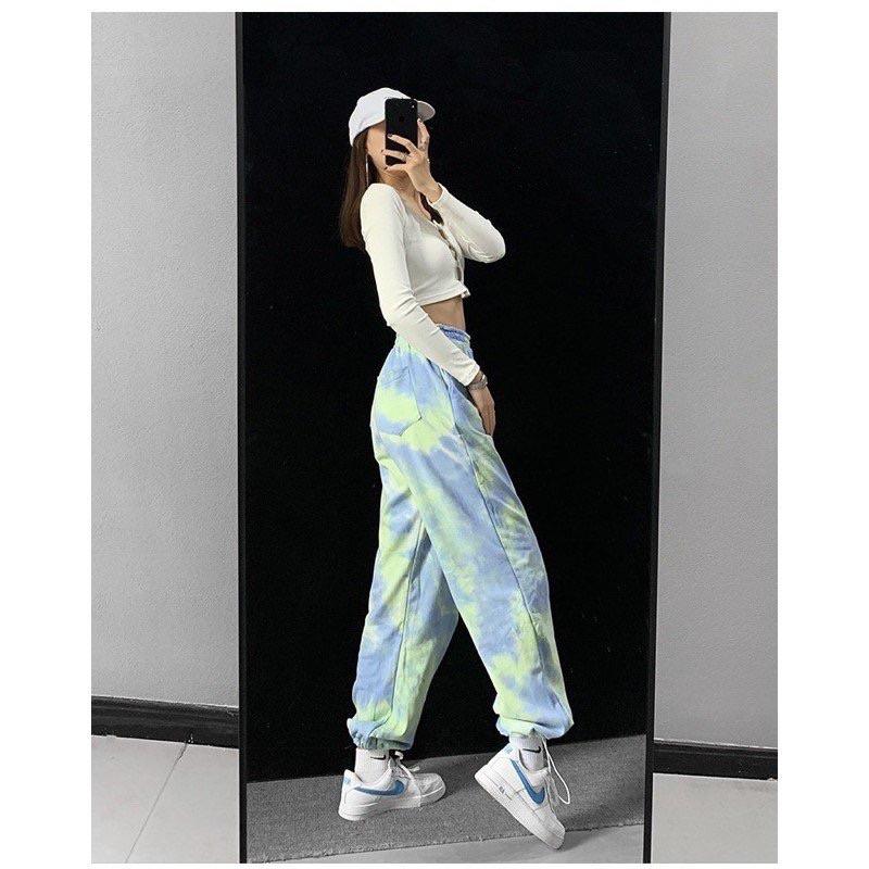 QUẦN LOANG JOGGER XANH -M4.studio