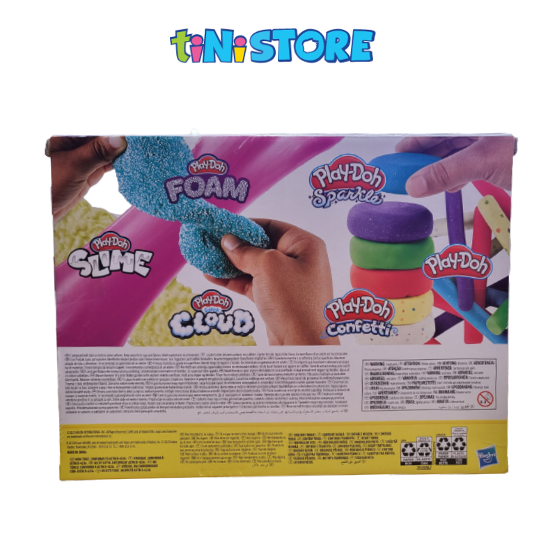 Bộ đồ chơi nhiều loại đất nặn Play-Doh