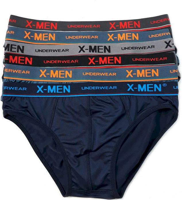 Combo 6 Quần Sịp Nam Thun Lạnh 4 Chiều Cao Cấp X-Men Underwear MS1035