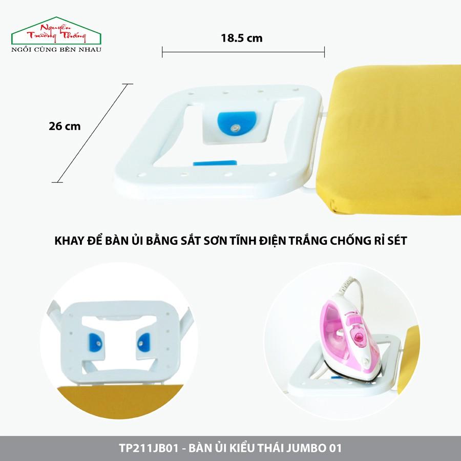 Bàn để ủi cầu là quần áo dạng đứng kiểu Thái Jumbo 01 Sắt Sơn Nguyễn Trường Thắng | Thái Jumbo 01 Iron