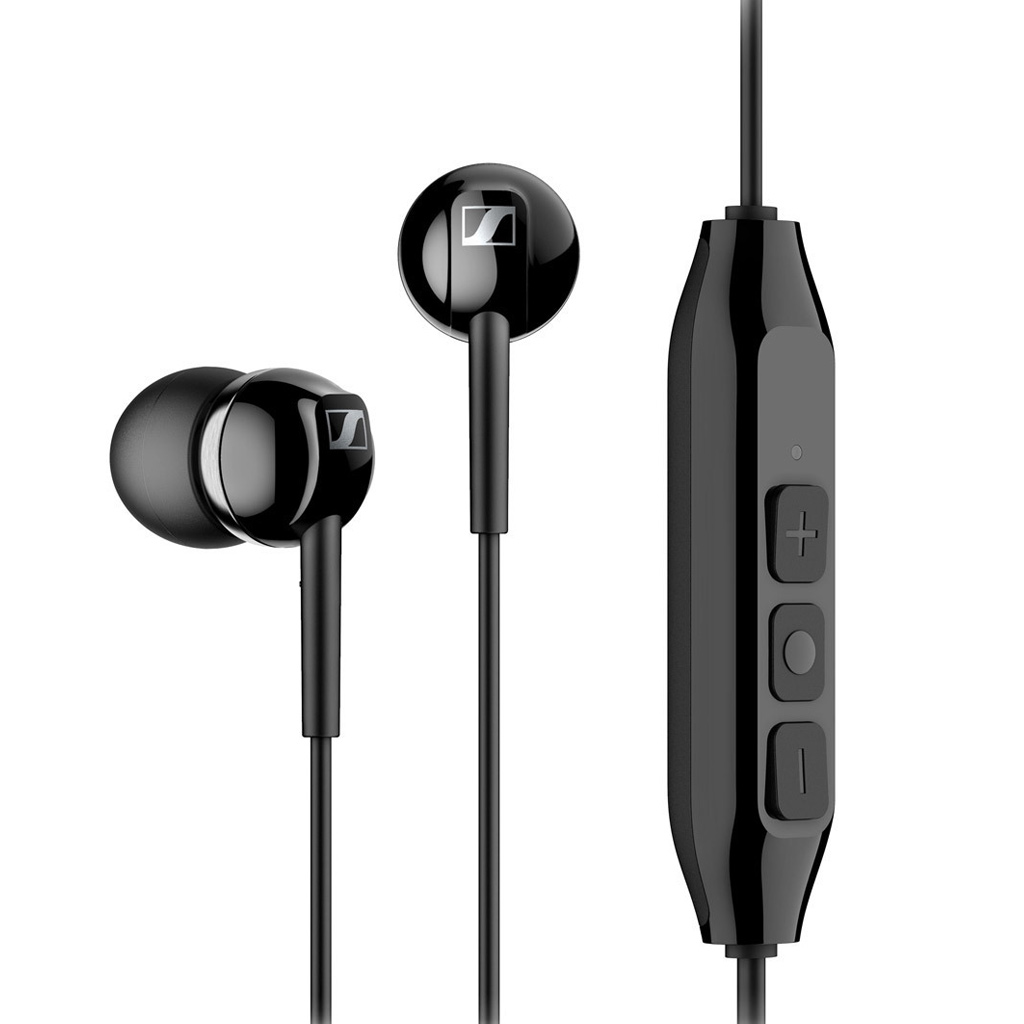 Tai nghe bluetooth Sennheiser CX 150BT Đen - Hàng Chính Hãng