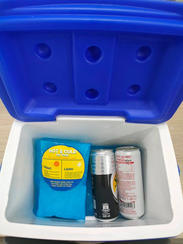 Túi gel đa năng công nghệ Nhật Bản - HOT &amp; COLD GEL PACK - chườm nóng lạnh, túi đá gel giữ nhiệt bảo quản thực phẩm
