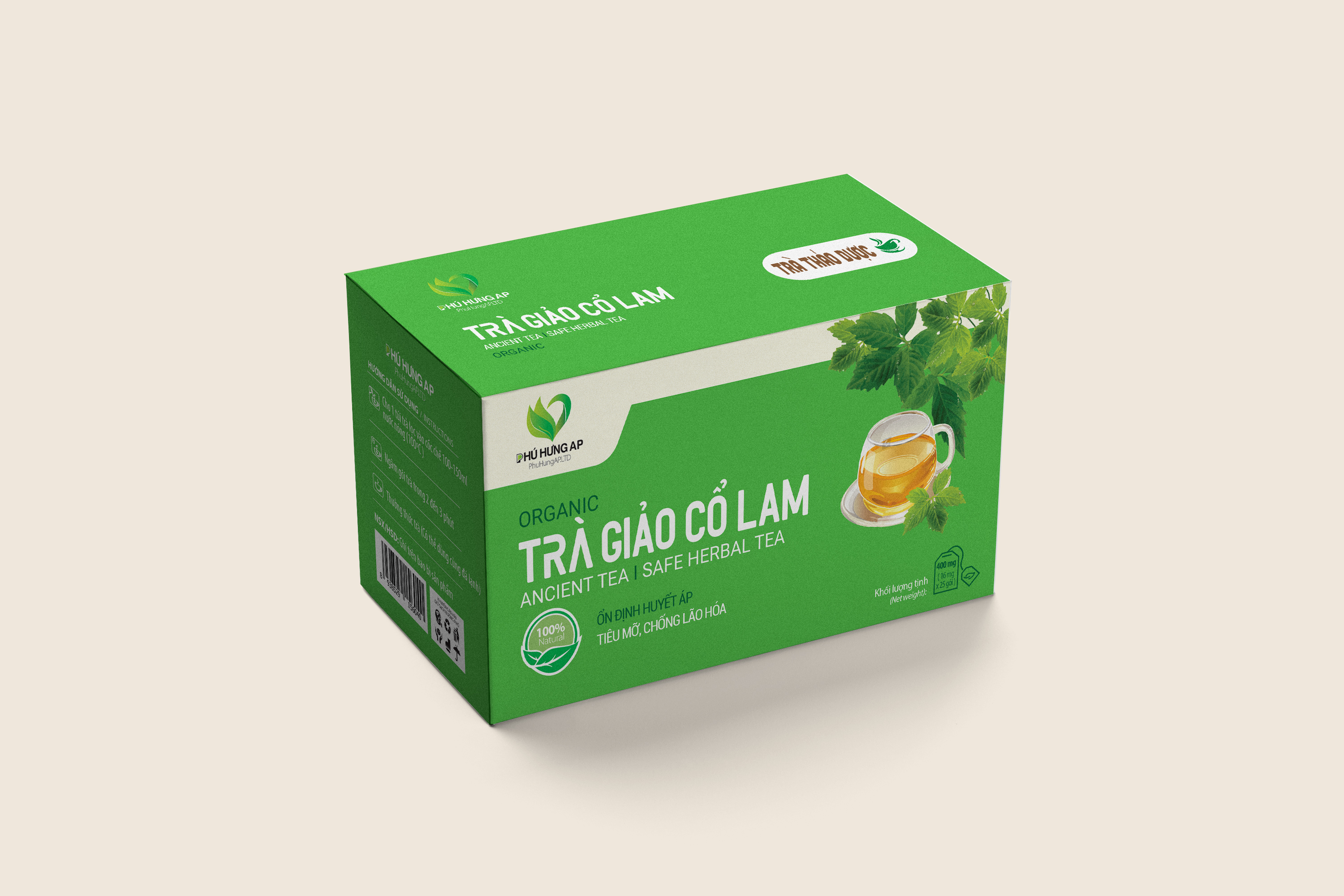 Bộ 2 hộp Trà Giảo Cổ Lam Phú Hưng AP