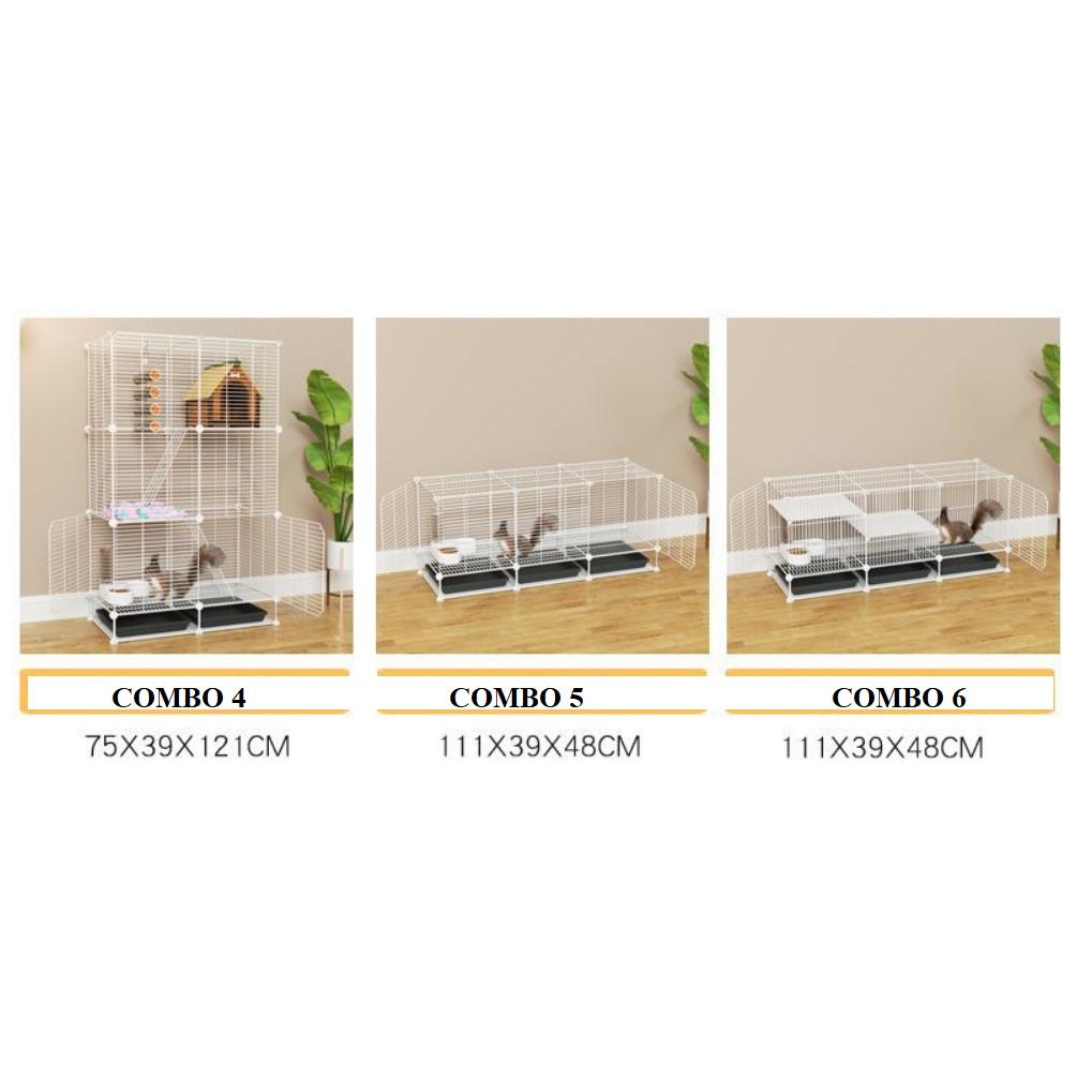 Bộ Chuồng Cho Sóc Bay, Thú Cưng Nhỏ chuống chó chuồng mèo - Đa Dạng Mẫu - gấp gọn tiện dụng zz01 zz..