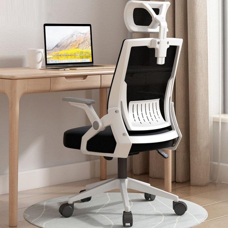 Ghế xoay văn phòng Công Thái học mẫu mới nhất, tựa lưng lưới thoáng mát - RE0726