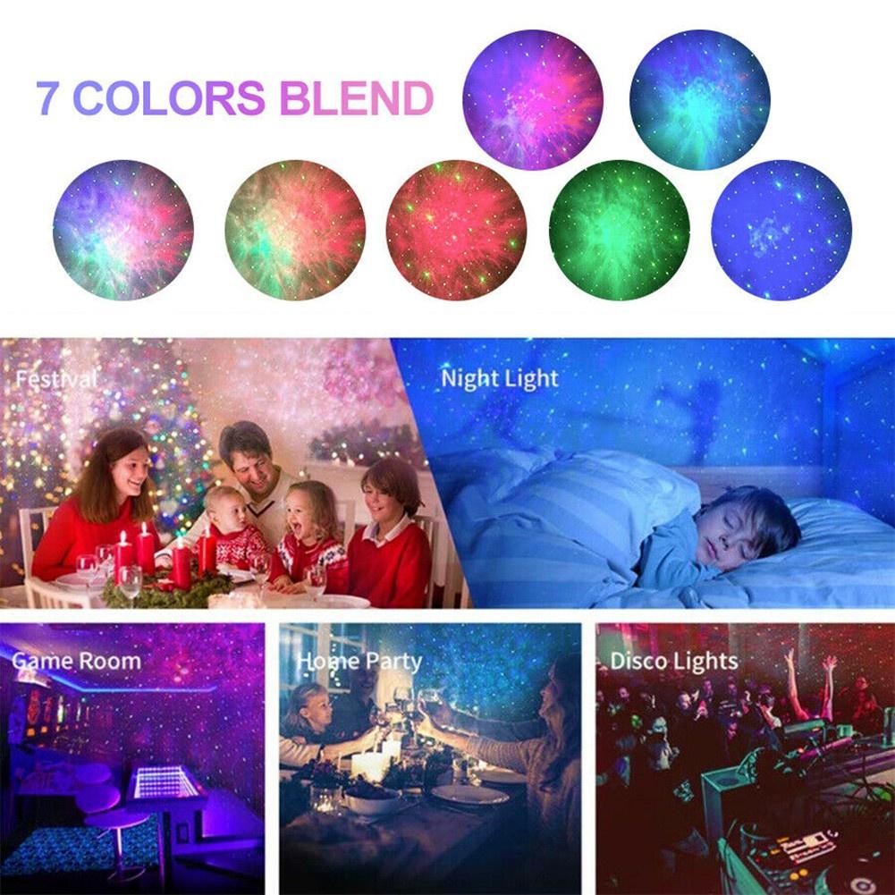 Đèn chiếu bầu trời sao FREE SHIP dạng xoay trang trí phòng ngủ gia đình