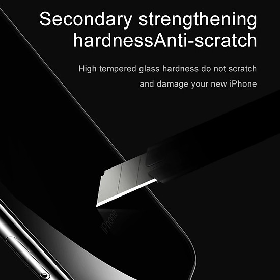 Hình ảnh Miếng dán kính cường lực mặt lưng cho iPhone X / iPhone Xs hiệu Baseu siêu mỏng 0.3mm Full mặt lưng độ trong HD, chống trầy, chống bụi - hàng nhập khẩu