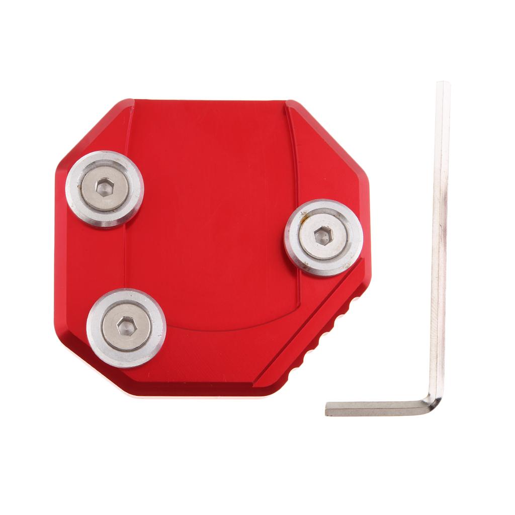 Motorcycle Side Stand Extension Pad for Suzuki GSR750 2011 2012 2013 2014 2015