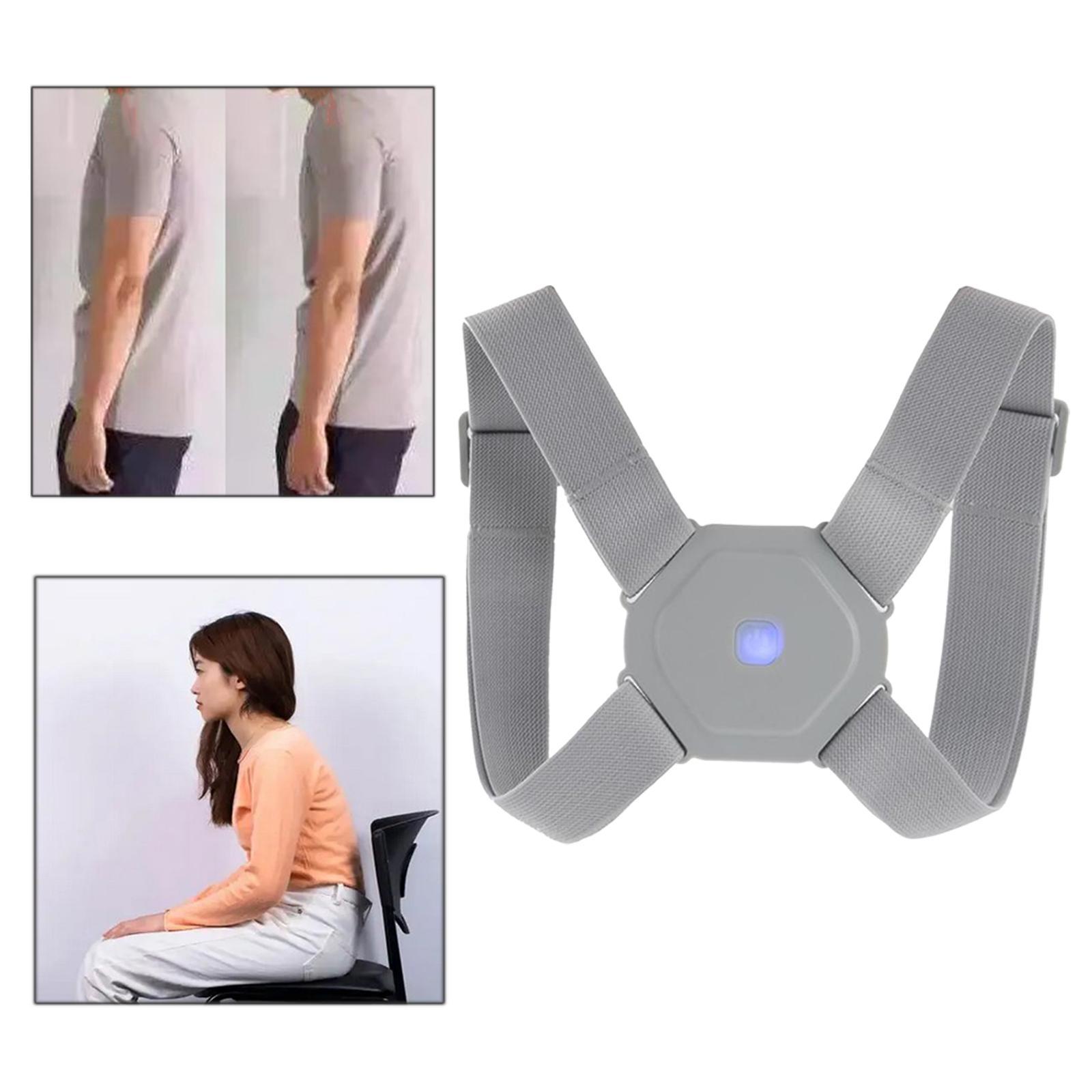 Smart Posture Corrector Intelligent Vibration Back Support 200mAh Battery