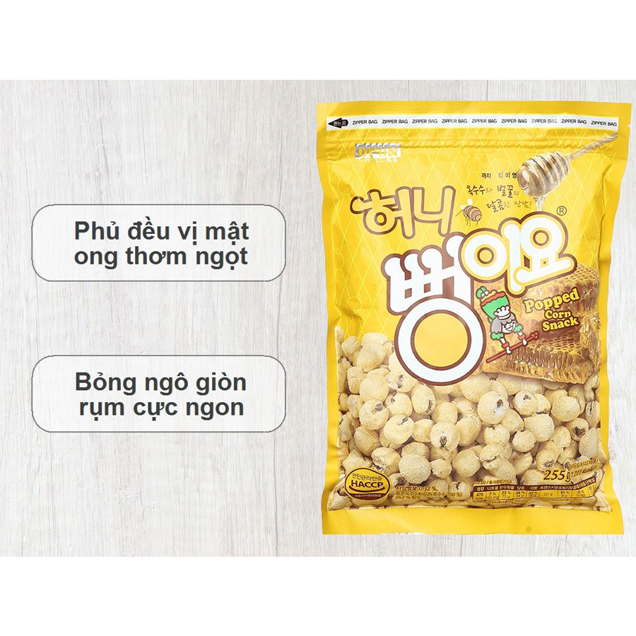 Bỏng ngô Upon vị mật ong 240g