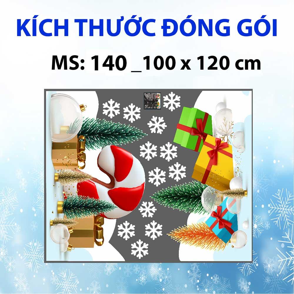 DECAL TRANG TRÍ GIÁNG SINH 2023 COMBO SỐ 37