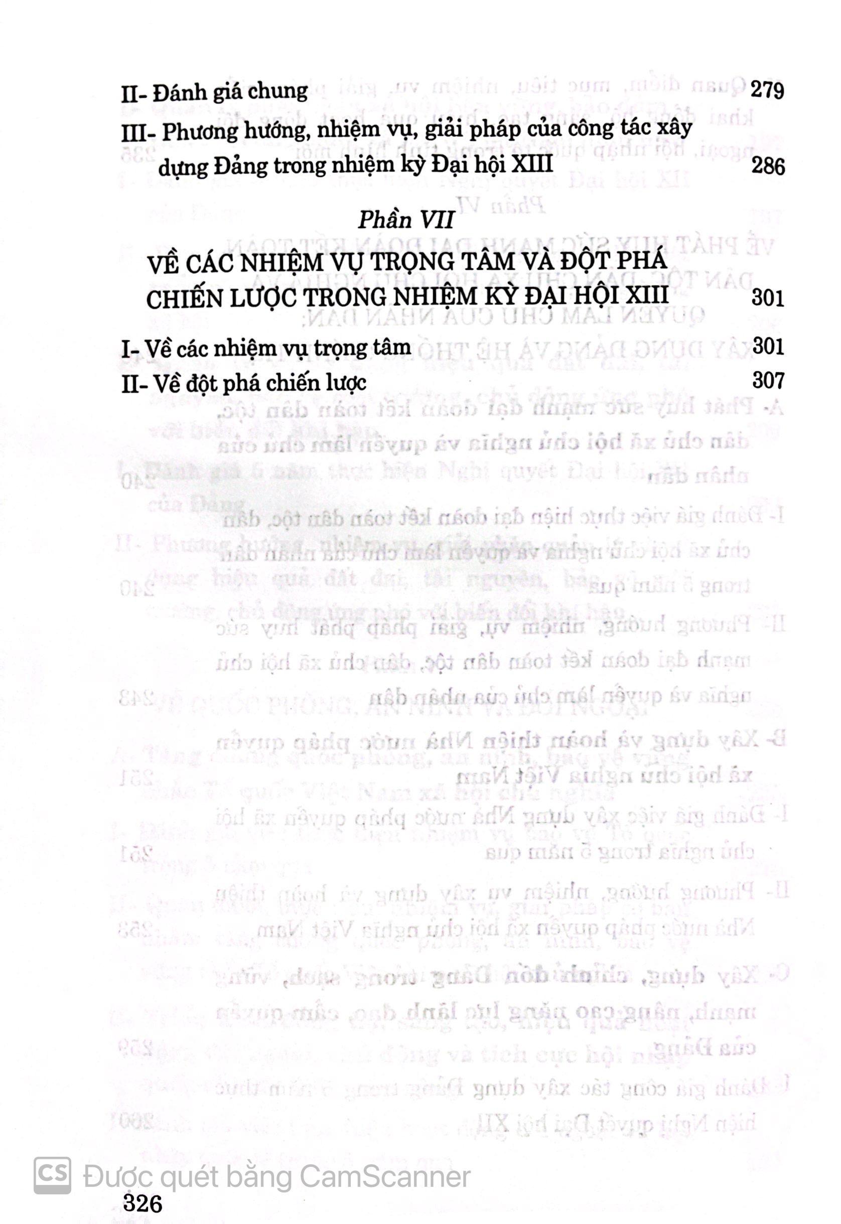 Những nội dung cốt lõi trong dự thảo các văn kiện trình Đại hội XIII của Đảng (Tài liệu phục vụ cán bộ, đảng viên nghiên cứu, thảo luận, góp ý kiến)