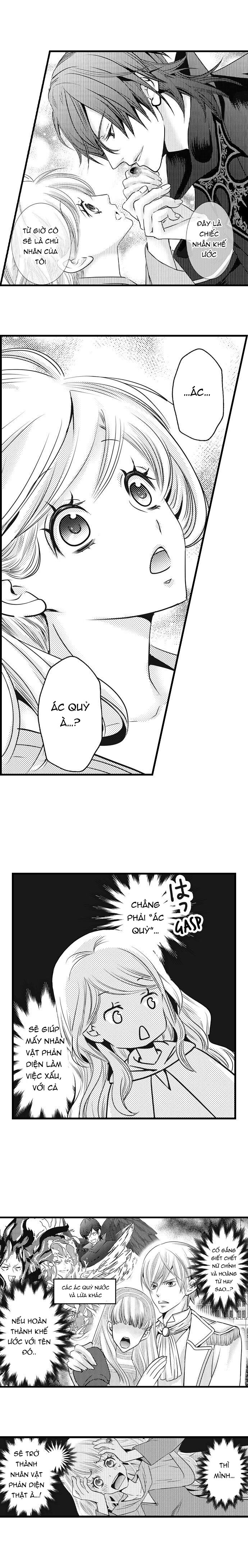 chuyển sinh thành nhân vật phản diện: ác quỷ rơi vào lưới tình với tôi chapter 4.1 3