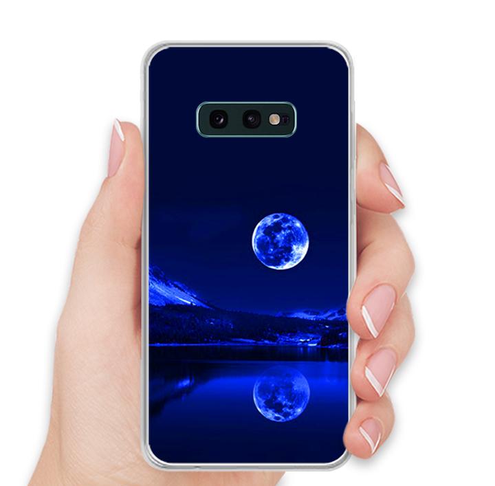 Ốp dẻo Samsung Galaxy S10E - 0269 MOON02 - Hàng Chính Hãng