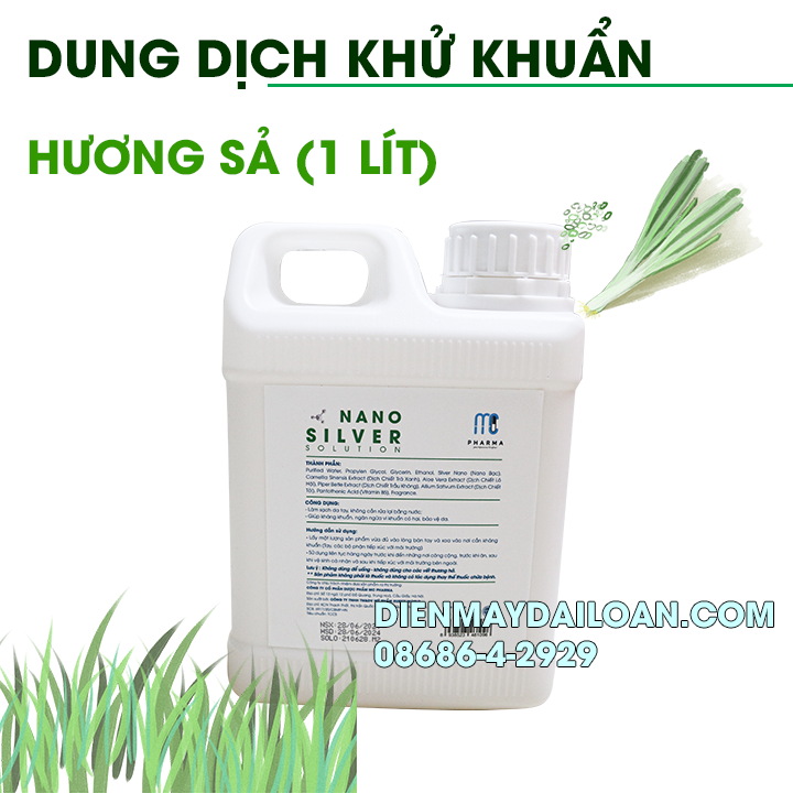 Dung dịch dùng cho máy phun khói Nano Bạc khử mùi khử khuẩn cho xe ô tô, nhà cửa, văn phòng.....