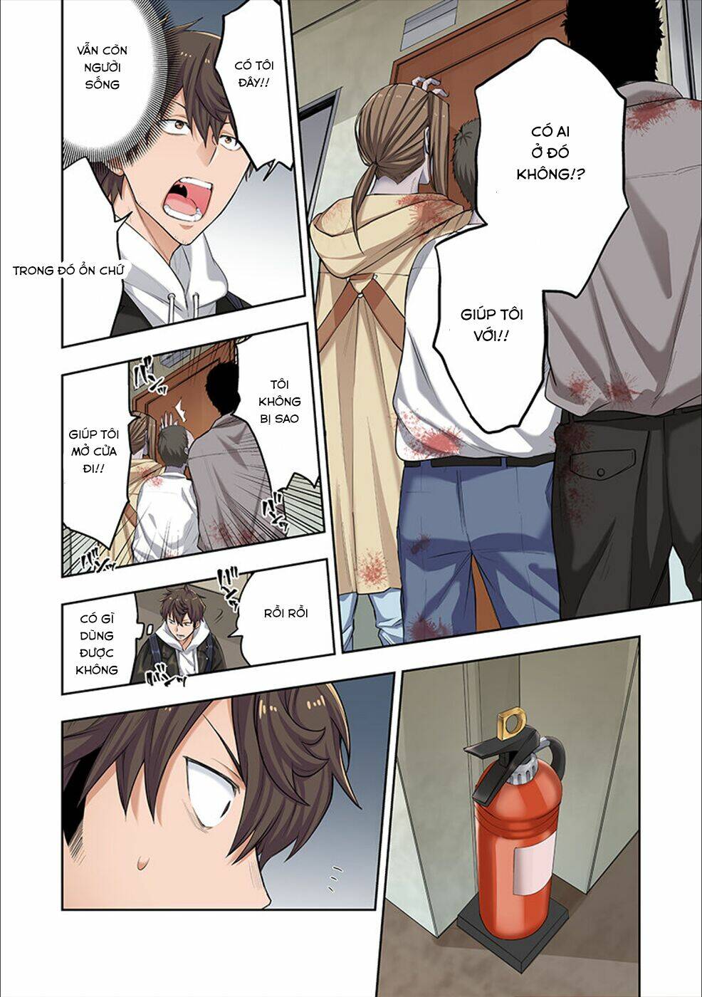 chỉ có tôi không bị zombie tấn công chapter 1 12