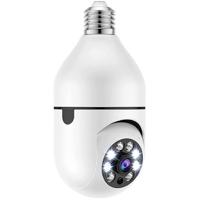 Camera WiFi Xoay 360° Gắn Đui Bóng Đèn, Đàm Thoại Hai Chiều, Báo Động Chống Trộm, Ban Đêm Có Màu, Wifi Không Dây Trong Nhà