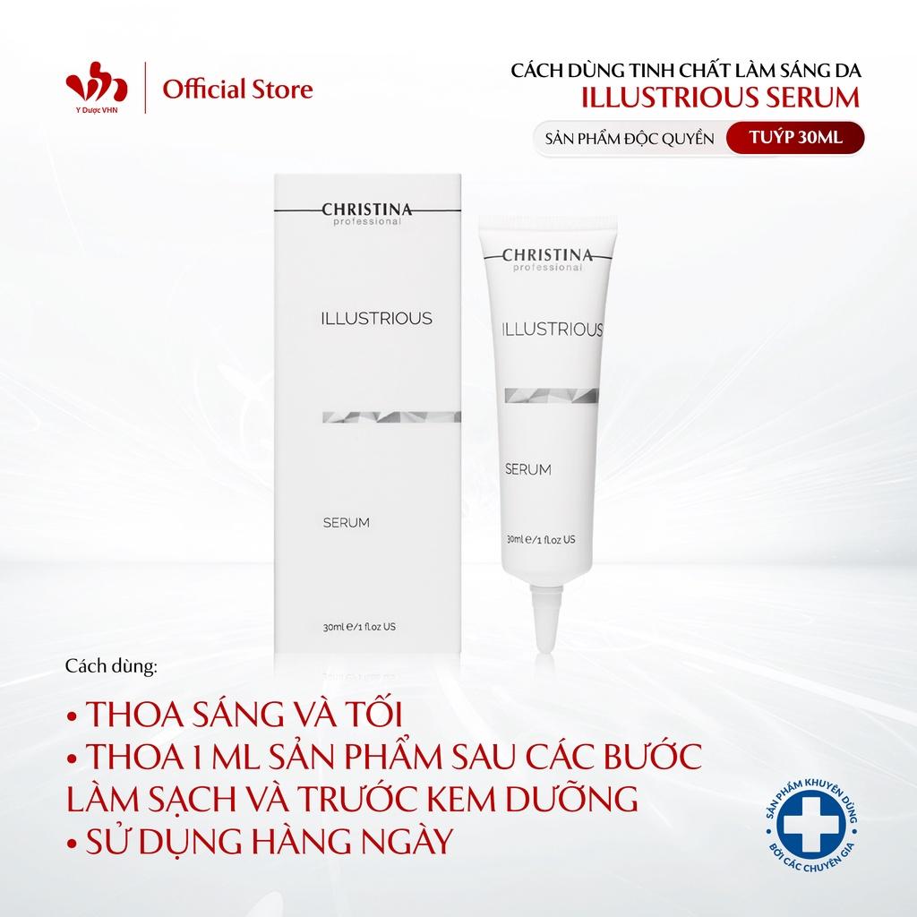 Tinh Chất Làm Sáng Da Illustrious Serum CHRISTINA Hỗ Trợ Giảm Thâm, Mờ Nám Tuýp 30ml