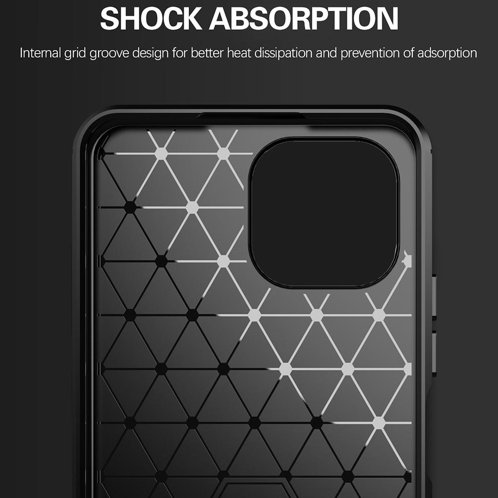 Ốp lưng dành cho Xiaomi Mi 11 Lite 5G NE ốp silicone mềm Carbone phay xước chống sốc chống vân tay