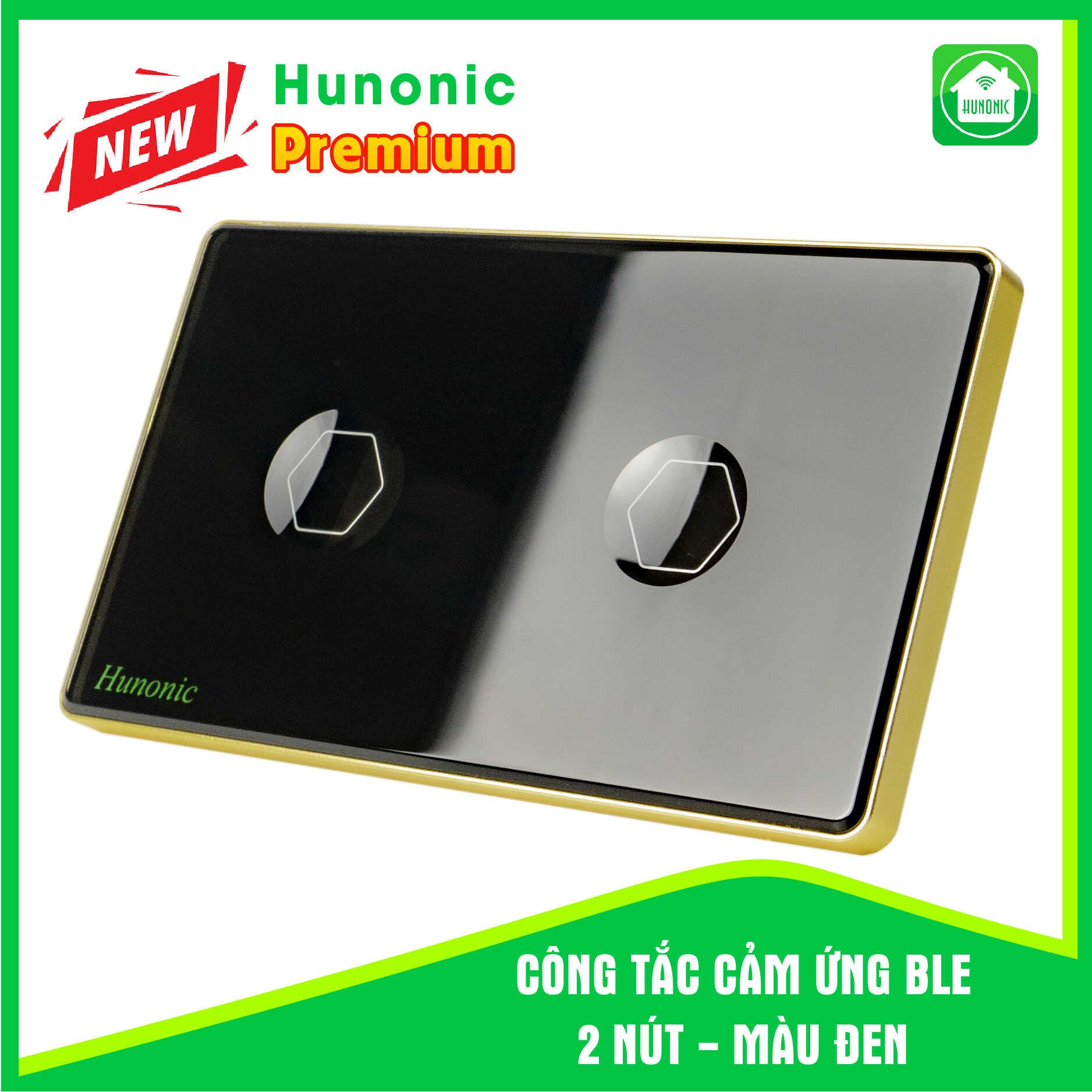 Công tắc thông minh Premium 2 Nút - hàng chính hãng