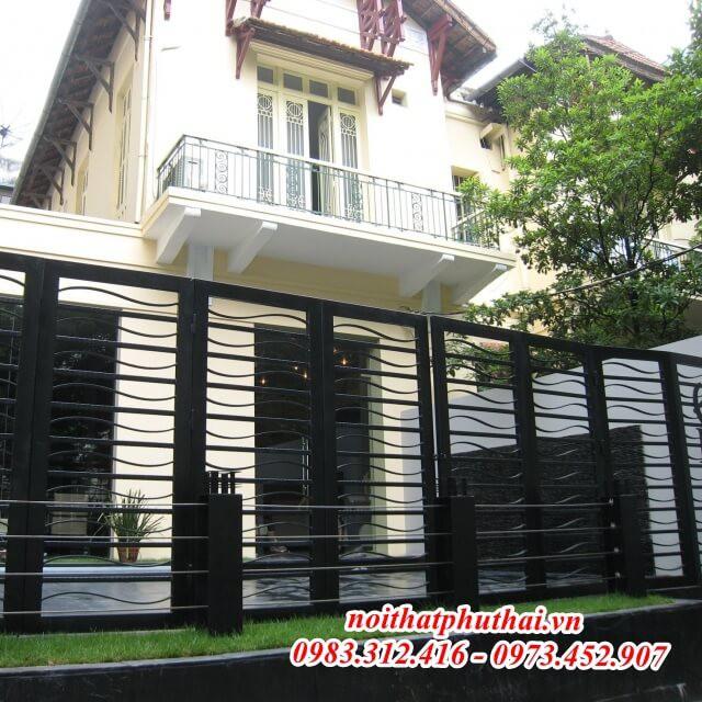 MẪU CỬA CỔNG SẮT HIỆN ĐẠI CHO BIỆT THỰ NHÀ PHỐ