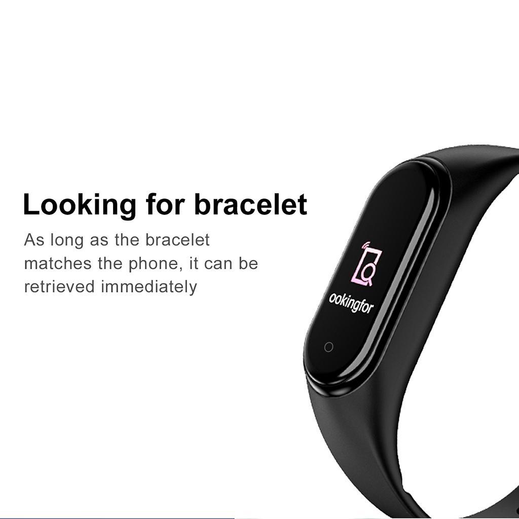 3xSmart Wristband Fitness Tracker Sport Watch Bracelet Touch Screen Red