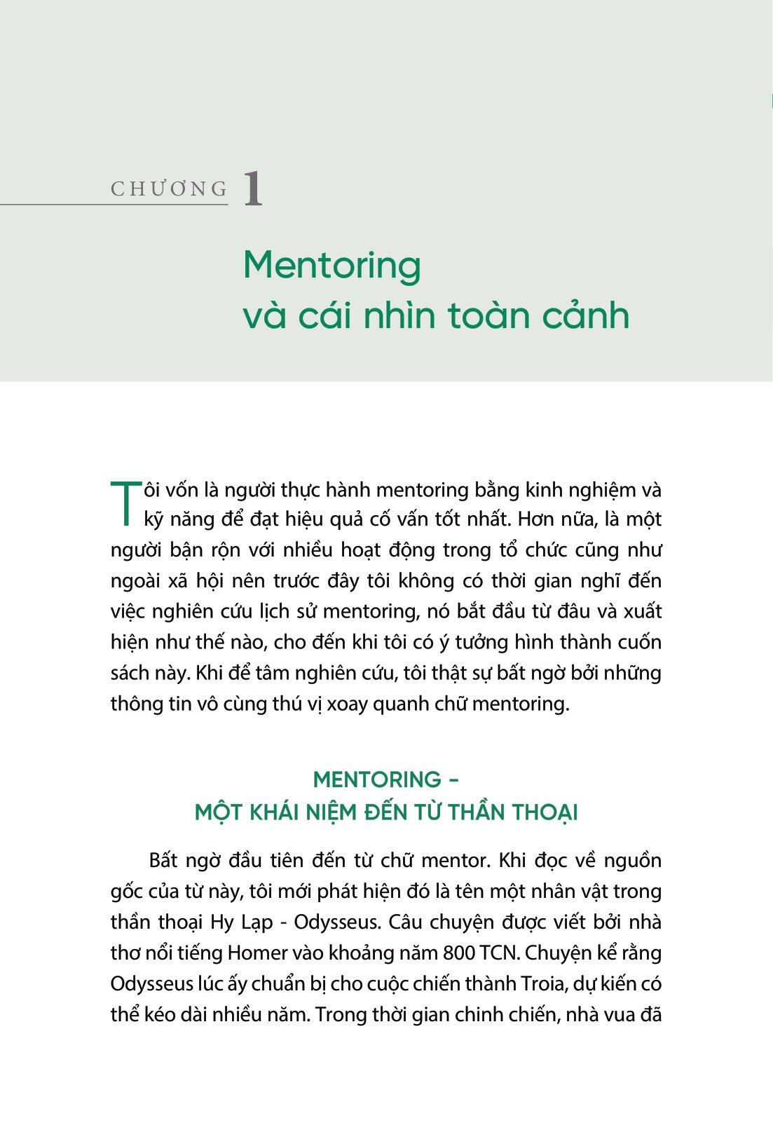 Người Cố Vấn - Mentoring