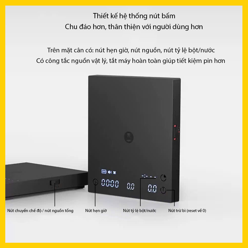 Cân Timemore Basic 3 | Timemore Black Mirror Basic 3