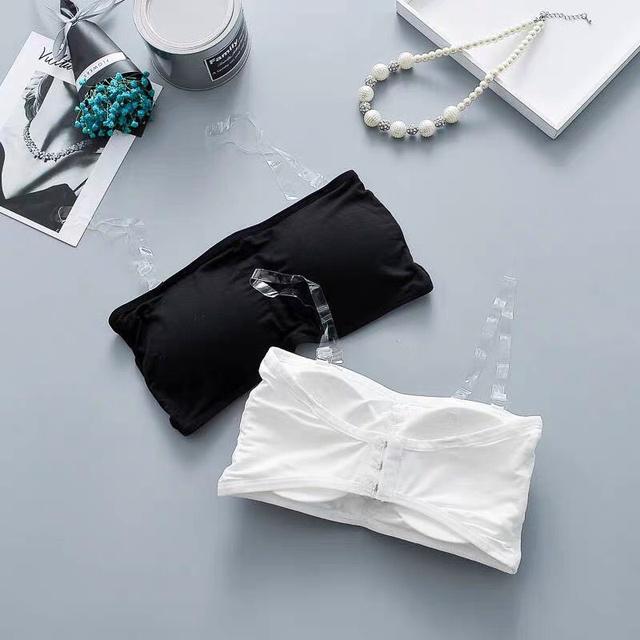 Áo Bra Quây Cotton Trơn Không Dây 3 Nấc Cài