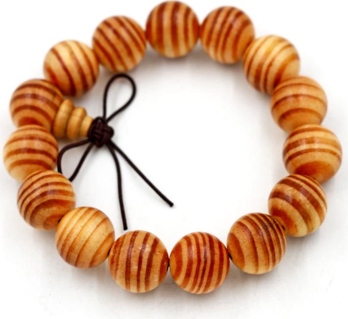 Vòng tay chuỗi hạt gỗ Huyết rồng 15 ly hồ lô