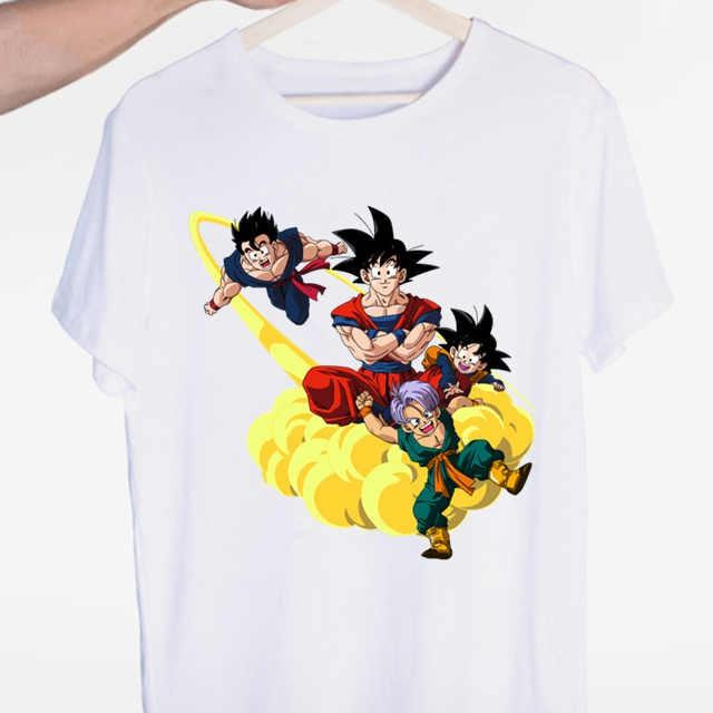 Áo phông ngắn tay in hình Harajuku Nhật Bản