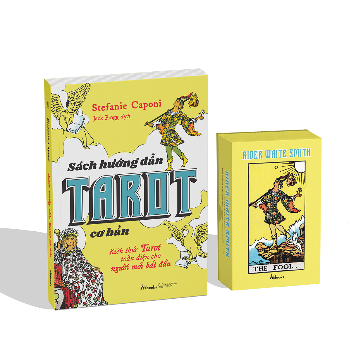 COMBO TỰ HỌC TAROT TỪ A ĐẾN Z (Sách Hướng Dẫn Tarot Cơ Bản Và Bộ Bài Rider Waite Smith Tarot)