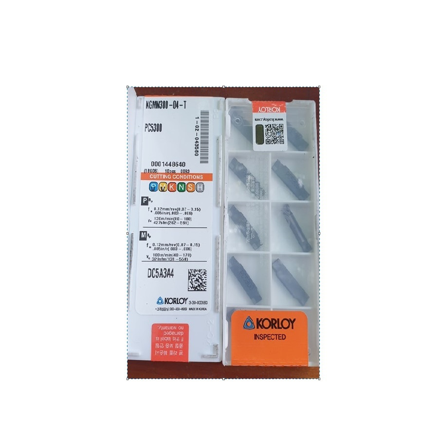 Mũi dao hợp kim KGMN300-04-T PC5300