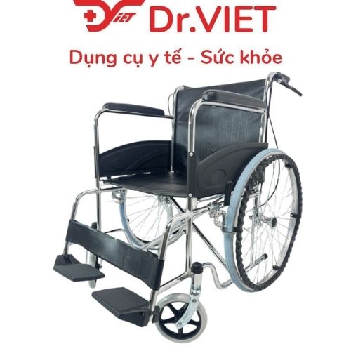 Xe lăn tay thép mạ Chrome GBM-061C