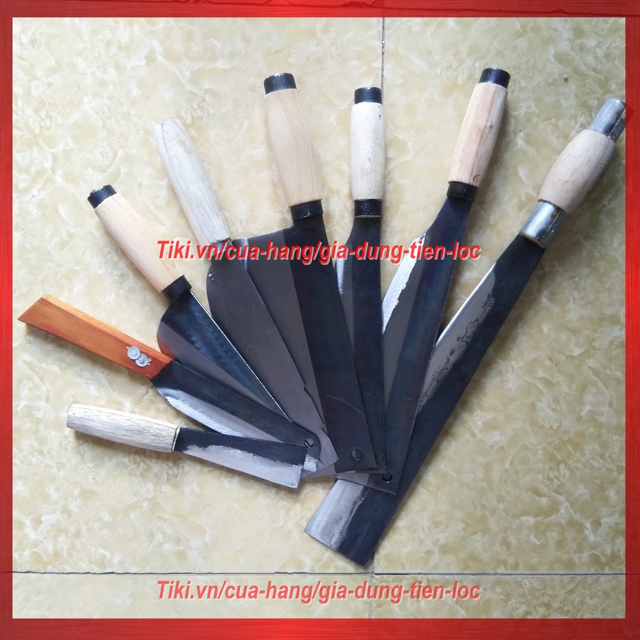 Bộ dao 8 món nhà bếp thép nguyên tấm