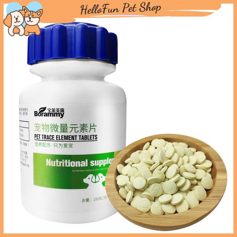Viên nén chăm sóc sức khỏe đặc biệt cho chó mèo - Bổ sung canxi, vi lượng, men tiêu hóa, dưỡng lông