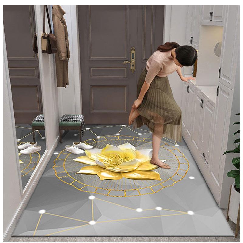 Thảm Lót Sàn Chống Trượt Thấm Hút Tốt Tiện Dụng Cho Gia Đình