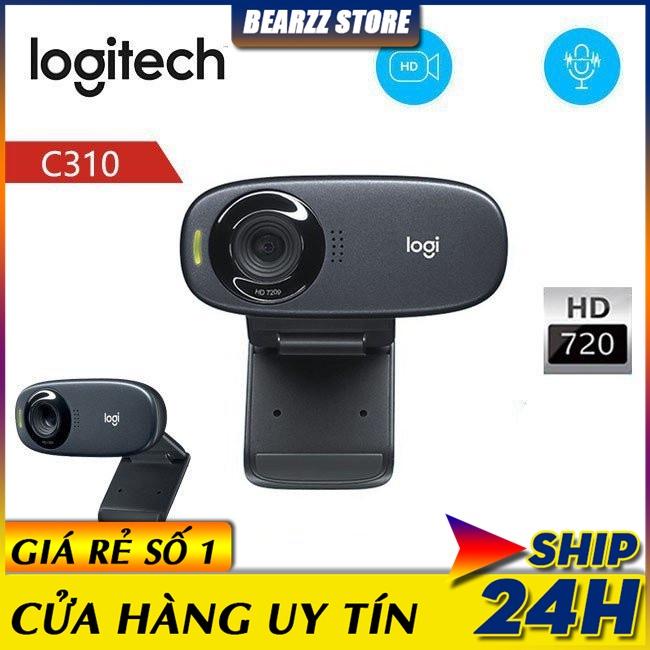 Webcam Logitech C270 / C270i / C310 HD - Dành cho Gọi Video góc rộng với micro giảm tiếng ồn tự độn-Hàng chính hãng